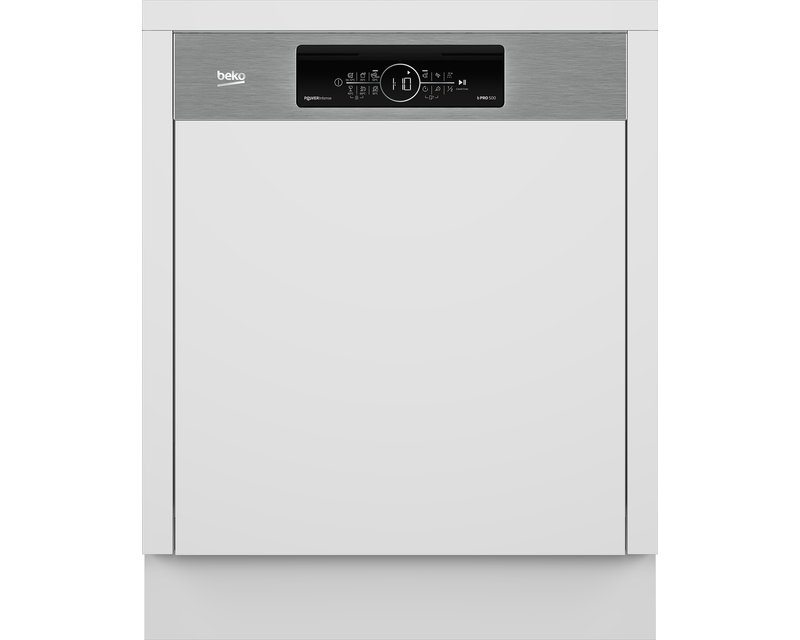 Beko BDSN36540XP half geïntegreerde vaatwasser