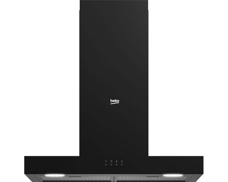 Beko BHCB61622B zwarte wandafzuigkap