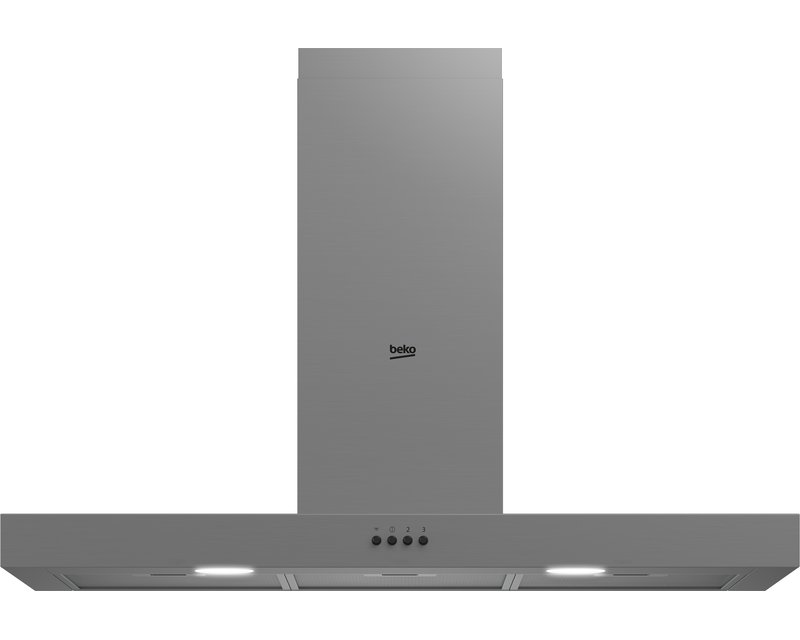 Beko BHCB91622X brede INOX wandafzuigkap