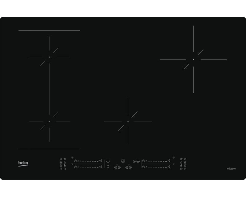 Beko HII84540IFT brede inductiekookplaat