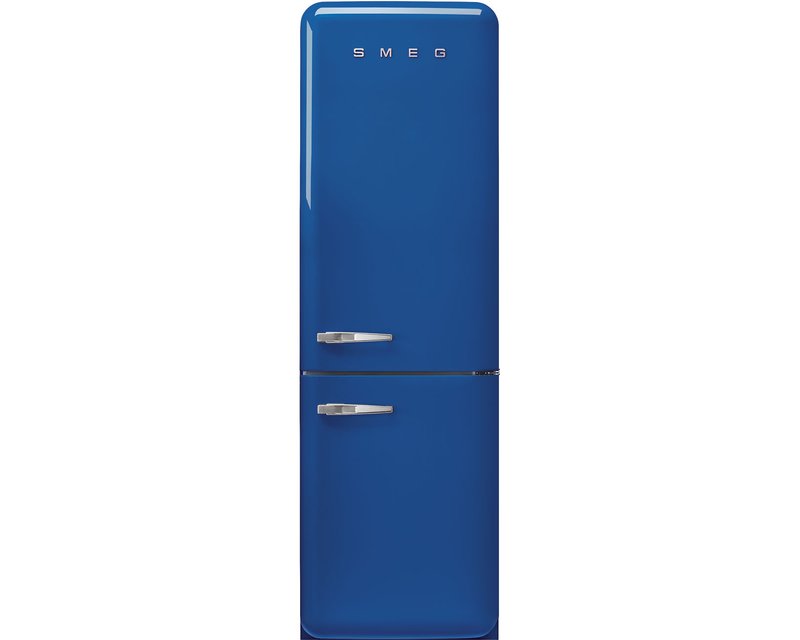 Productfoto van de blauwe Smeg FAB32RBE6 koel-vriescombinatie