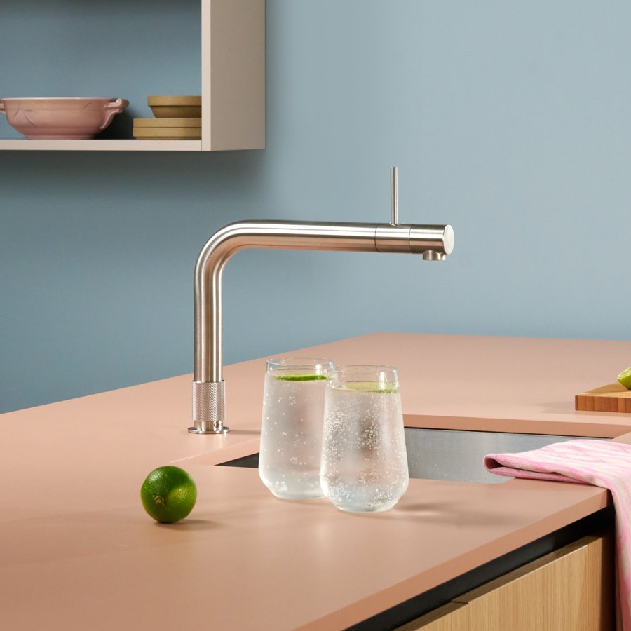 Quooker Front in een keukeninterieur; officiële Quooker-inspiratiefoto.