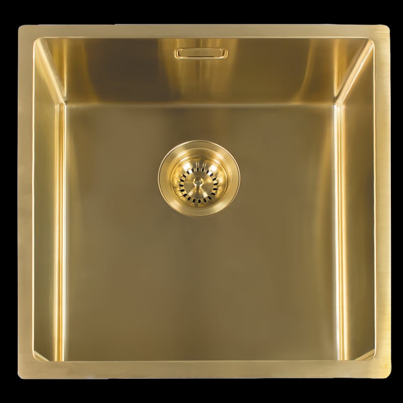 Lanesto Urban Gold spoelbak, productbeeld van Dekker Zevenhuizen